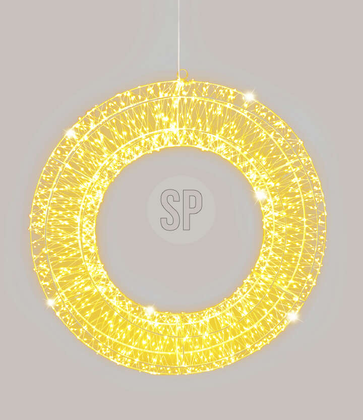 LED-Ring zum Aufhängen